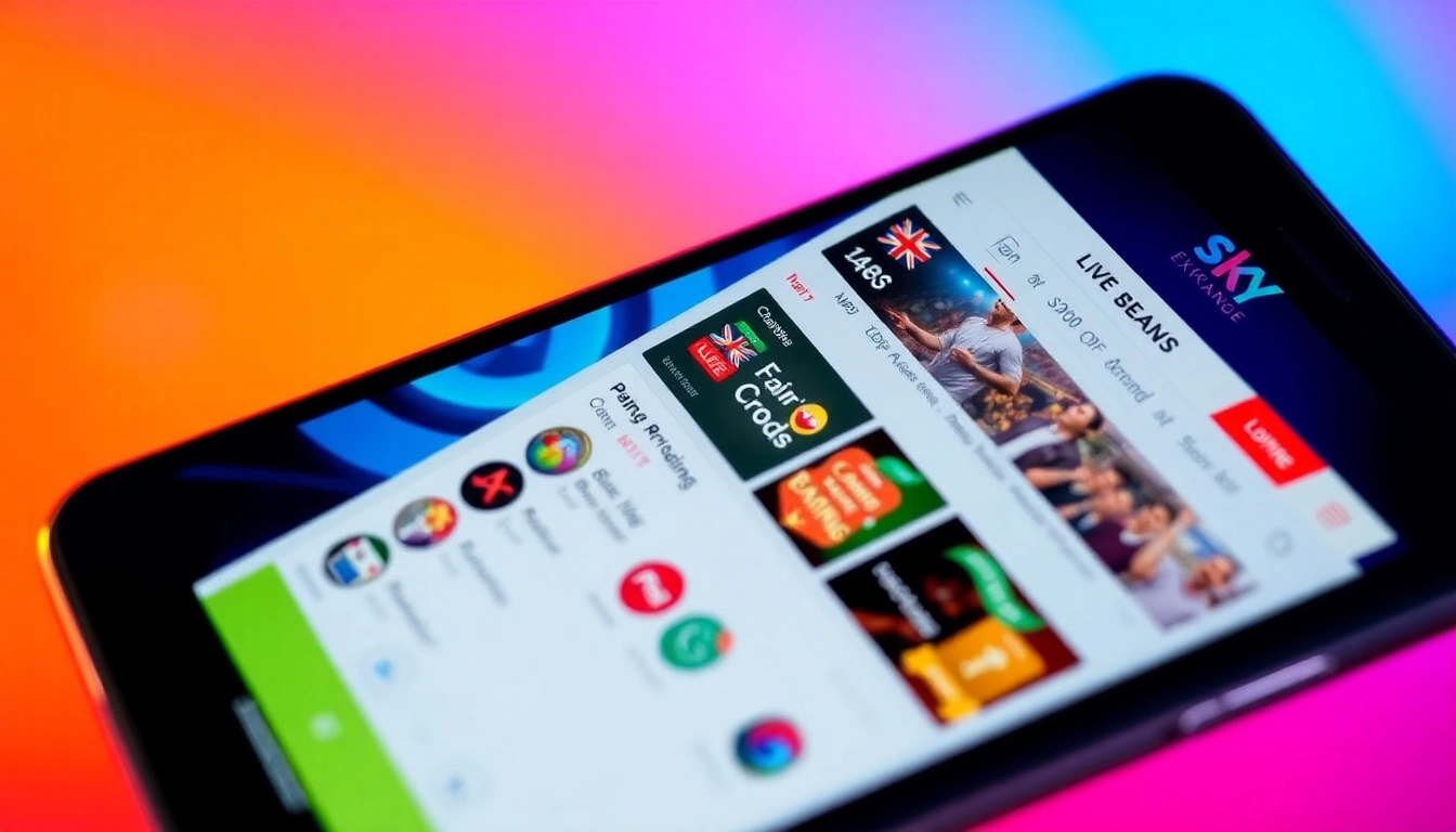 Navigate the Sky Exchange App for Fast, Secure Sports Betting and Casino Gaming